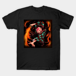 Tanjiro Kamado Demon Slayer Kimetsu No Yaiba T-Shirt